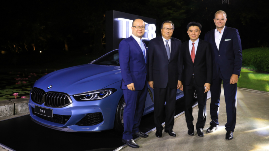 From left; Khun Paul Kanjanapas, Managing Director, IMPACT Exhibition Management Co., Ltd.; Khun Vichien Phongsathorn, Chairman of the Board of Directors, Premier Technology Public Company Limited; Khun Pichit Thanyodom, Chief Corporate Solution Officer, True Corporation Public Company Limited and Mr. Christian Wiedmann, President, BMW Group Thailand From left; Khun Paul Kanjanapas, Managing Director, IMPACT Exhibition Management Co., Ltd.; Khun Vichien Phongsathorn, Chairman of the Board of Directors, Premier Technology Public Company Limited; Khun Pichit Thanyodom, Chief Corporate Solution Officer, True Corporation Public Company Limited and Mr. Christian Wiedmann, President, BMW Group Thailand